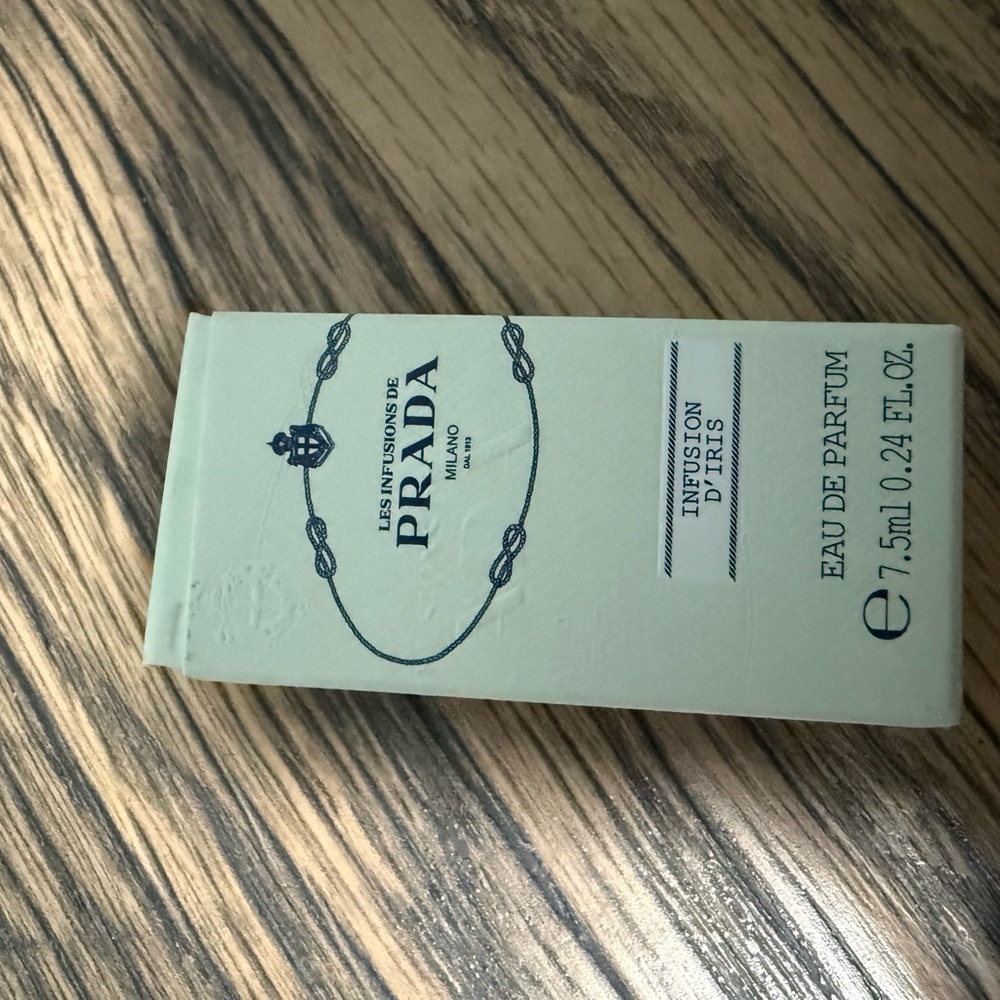 Prada pale mint green perfume box Mini 7 ml - Picture 4 of 5